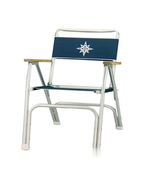 Sedia pieghevole blu