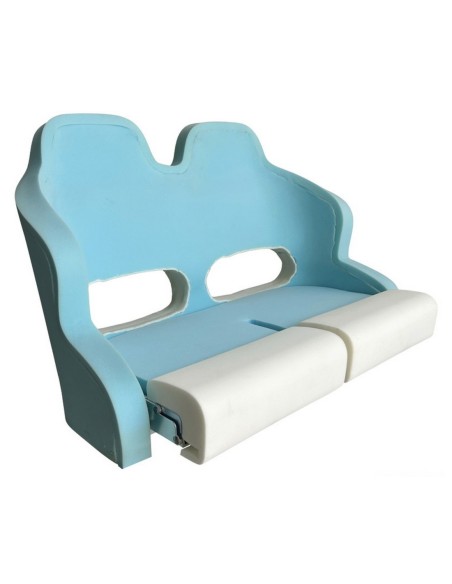 Doppio sedile anatomico flip up H99 rivestire