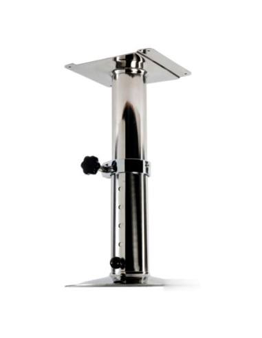 Piede girevole telescopico inox
