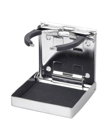 Portabicchieri/lattine regolabile e pieghevole