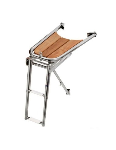 Delfiniera con scaletta telescopica 2 e 3 gradini