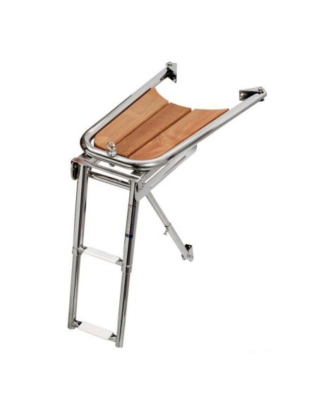 Delfiniera con scaletta telescopica 2 e 3 gradini