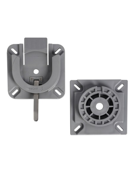 Base girevole e removibile con blocco