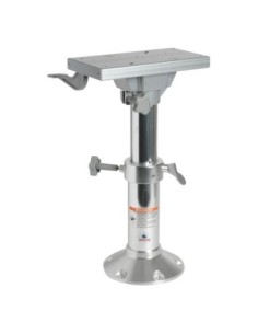 Supporto sedile con slitta girevole lucidato a specchio