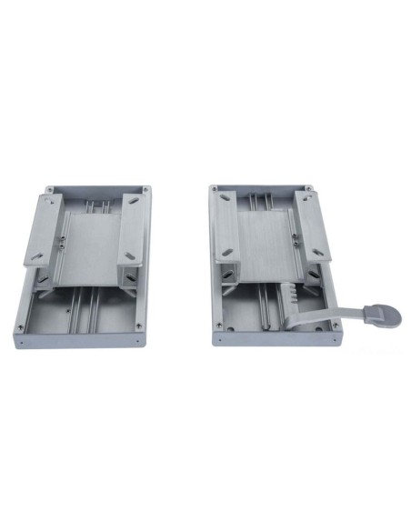 Coppia di slitte gemelle sedile doppio