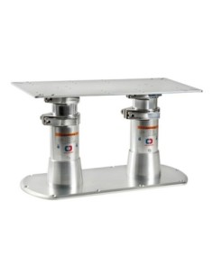 Gamba tavolo doppia base