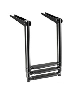 Scaletta Inox Telescopica plancetta gradini