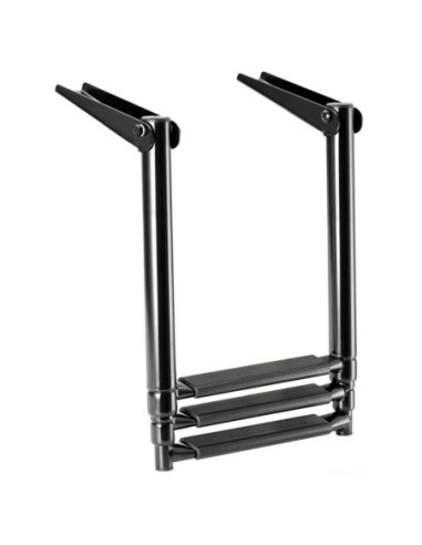 Scaletta Inox Telescopica plancetta gradini