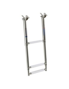 Scaletta inox telescopica scomparsa gradini