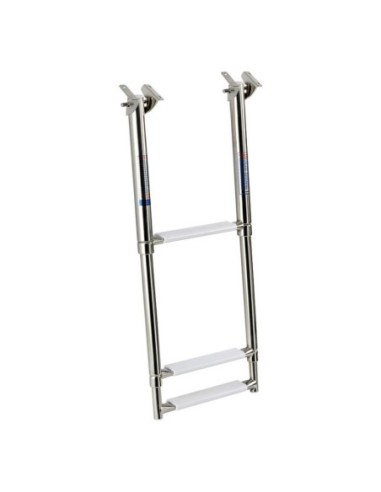 Scaletta inox telescopica scomparsa gradini