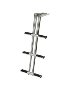 Scaletta Diver telescopica gradini nera