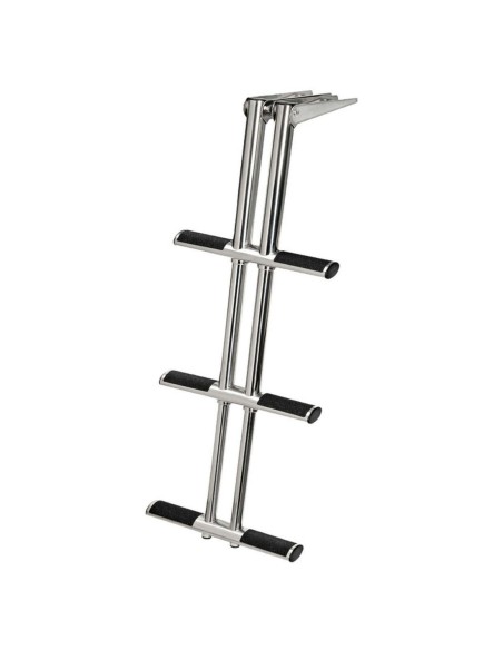 Scaletta Diver telescopica gradini nera
