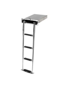 Scaletta telescopica gradini con maniglia