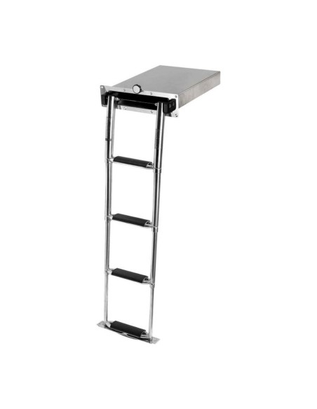 Scaletta telescopica gradini con maniglia