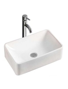 Lavello ceramica bianca 400x300x130