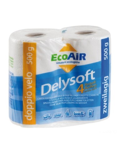 Confezione rotoli carta igienica idrosolubile