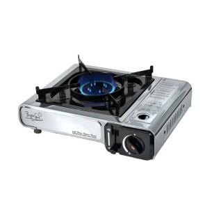 SS portable gas cooker wbuiltin cartridge