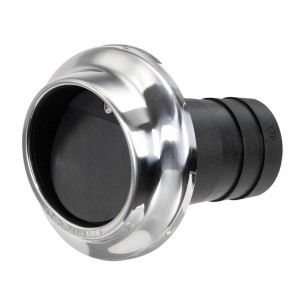 Auspuffausgang aus Technopolymer u Edelstahl