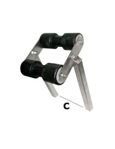 Rullo basculante centrale tubo