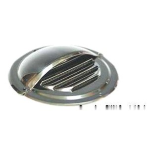 Round lowred vent polished SS