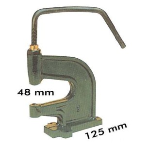 Deck press snap fasteners