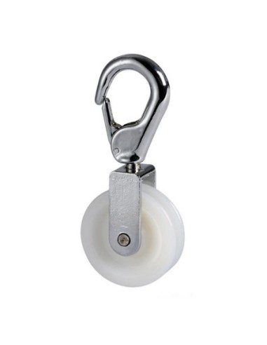 Carrucola con moschettone