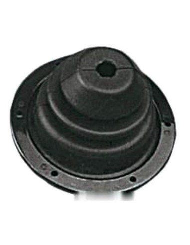 Soffietto gomma con ghiera ABS