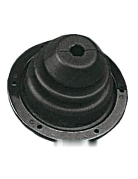 Soffietto gomma con ghiera ABS