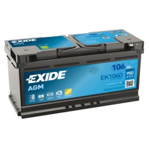 Batteria EXIDE  AGM Ah