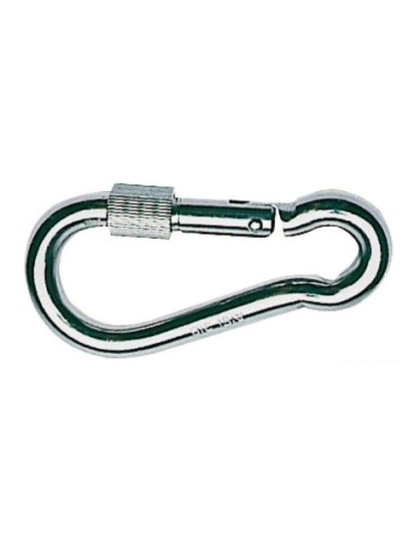 Moschettone inox ghiera
