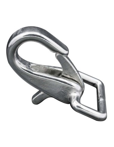 Moschettoni inox nastro con grilletto