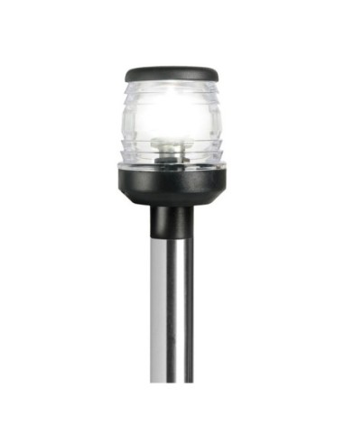 Asta Classic/LED abbattibile con fili invisibili e base ovalizzata
